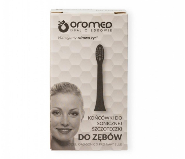ORO-MED Końcówka do szczoteczki OROMED ORO SONIC X PRO NAVY BLUE - 1252035 - zdjęcie 2